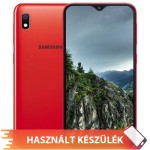 Használt mobiltelefon Samsung Galaxy A10 (SM-A105F) 2/32GB piros DUAL SIM kártyafüggetlen 0001562